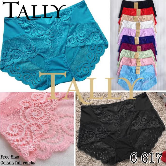 CD Celana Dalam Wanita Full Renda Brukat Tally 617 Bahan Halus