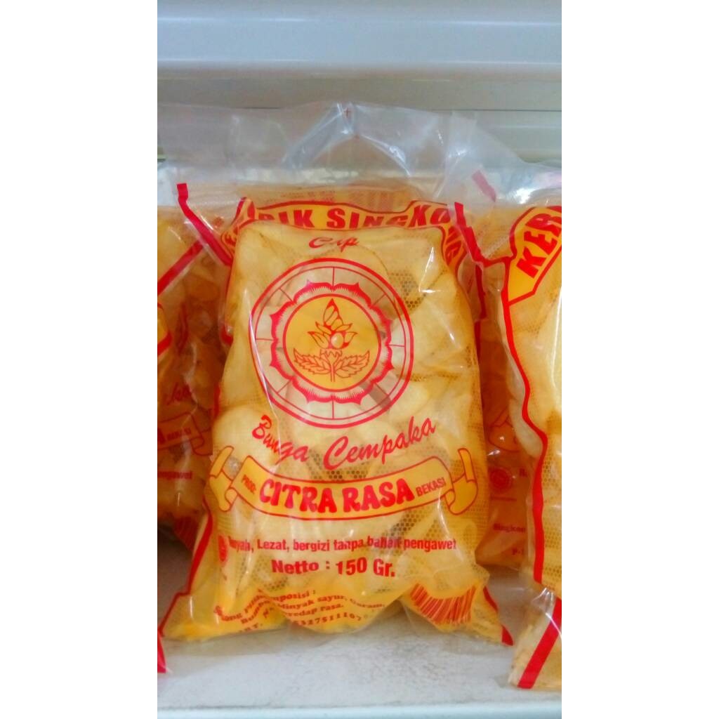 

keripik singkong cap bunga cempaka