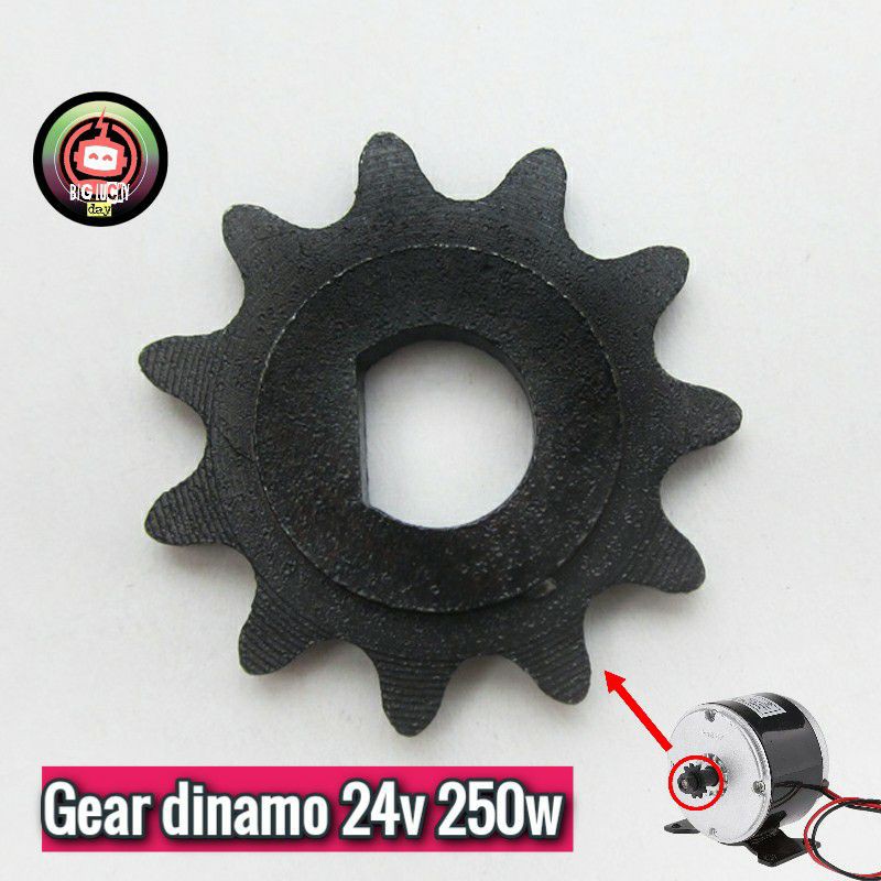 gear dinamo 24v 250w E-scooter mr.jackie s898 skuter elektrik my1025 / my1016 gir kecil sparepart