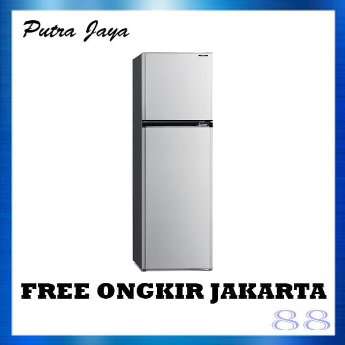 Mitsubishi Kulkas 2 Pintu MR-FV32J-SL [ Free Ongkir Jakarta ]