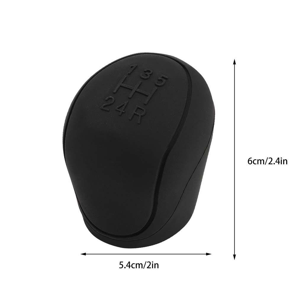 Agustinina Penutup knob Pemindah Kepala Gear Mobil Silikon Aksesoris Interior Mobil Gear Rod Cover Non Slip Gear Shift knob Sleeve