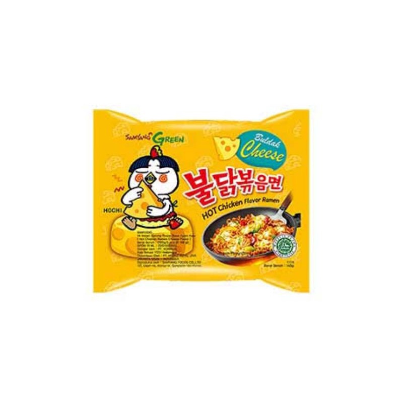 

Samyang Mie Goreng Pedas Ayam Keju 140g