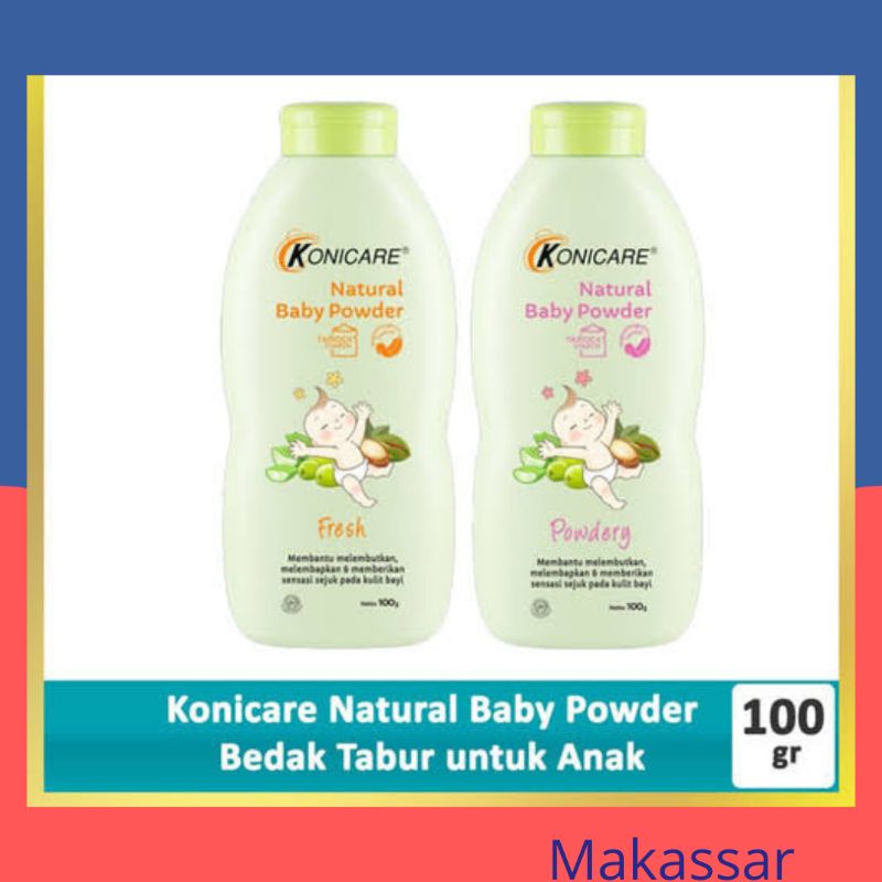 konicare natural baby powder 100g