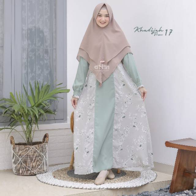 SET KHADIJAH DRESS 2 BY ATTIN