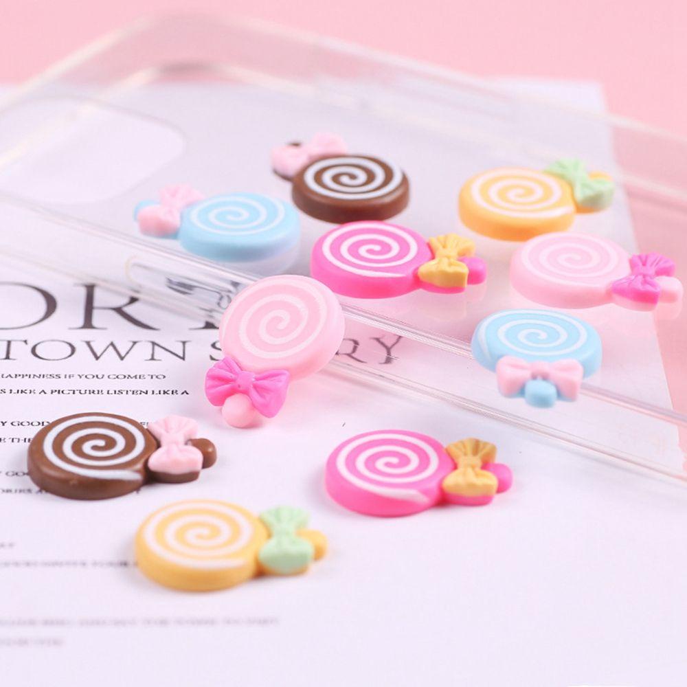 [Elegan] Resin Dekorasi Scrapbooking 10Pcs Hiasan Cabochon Telepon DIY