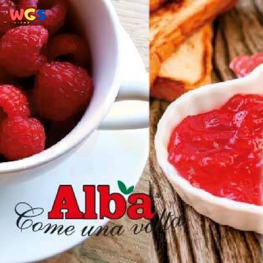 Selai Alba Fragole Strawberry Natural Fruit Jam Gluten Free 250g