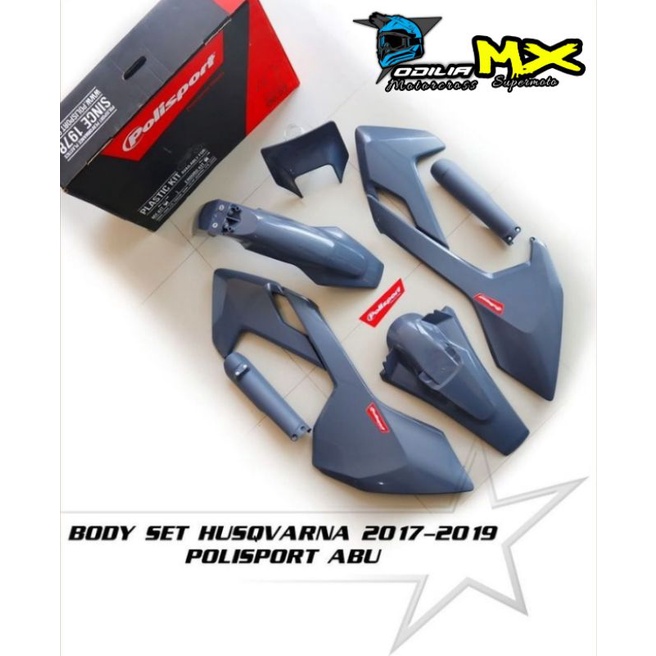 Body set husqvarna 2017 - 2019 polisport