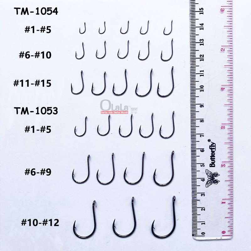 Kail bahan Baja karbon / Kail Pancing TM-1053