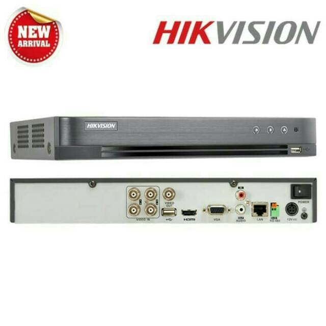 DVR HIKVISION 4 CHANEL DS-HQHI7204-K1 /FULL HD 1080P SUPPROT SAMPAI 4 MP