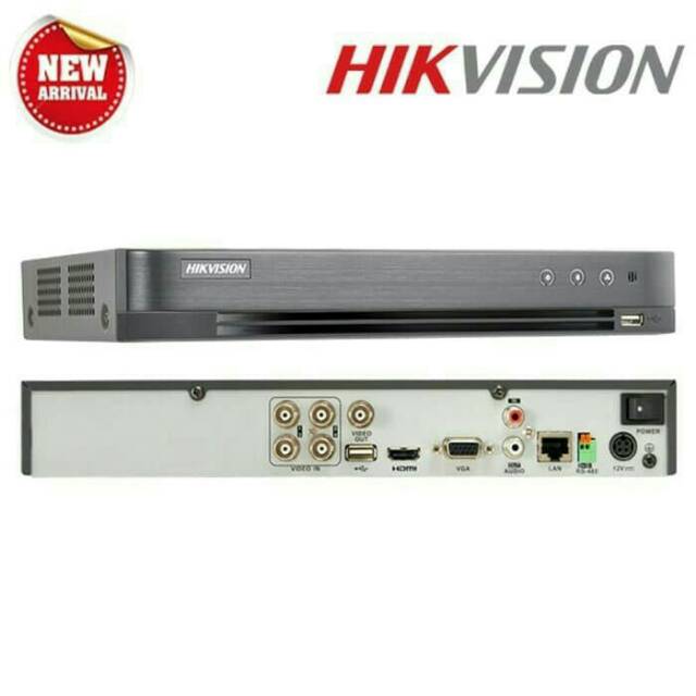 DVR HIKVISION 4 CHANEL DS-HQHI7204-K1 /FULL HD 1080P SUPPROT SAMPAI 4 MP