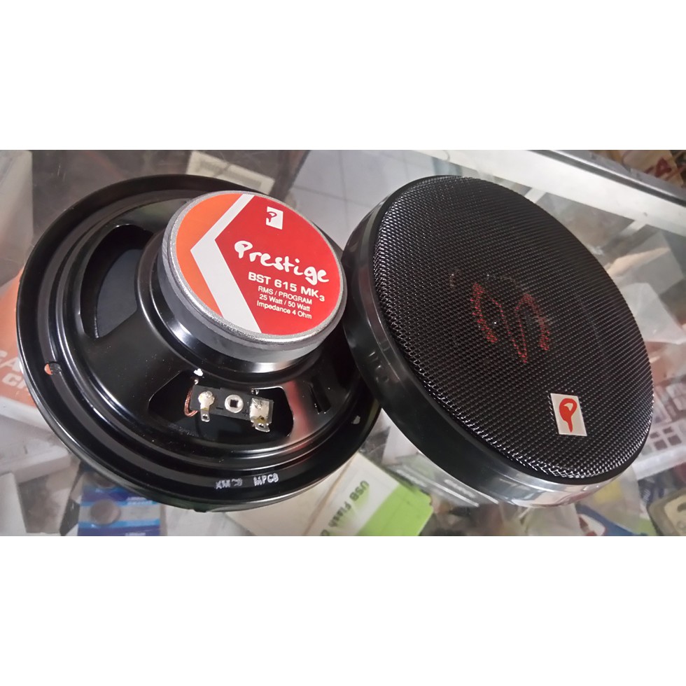 Speaker COAXIAL 6,5inch prestige coaxial jernih mk3