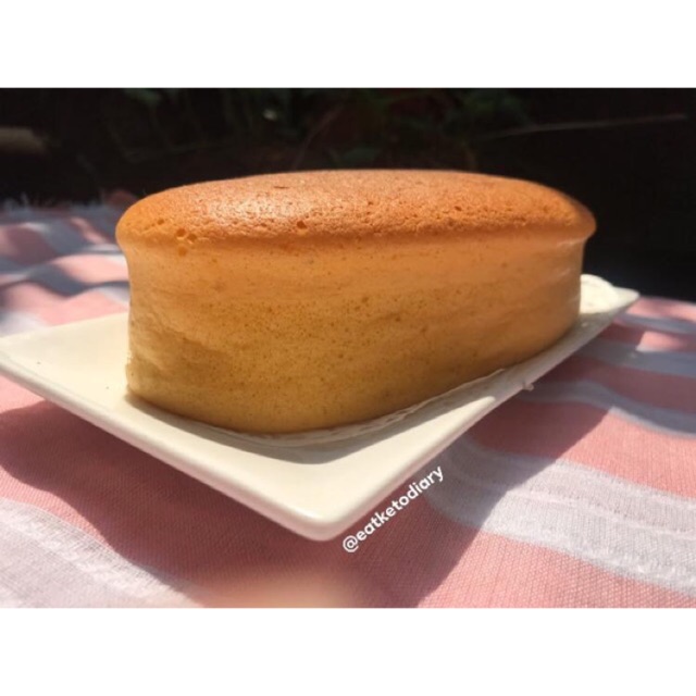 

Kue Cake Keto DEBM Japanese Cheesecake by EatKetoDiary