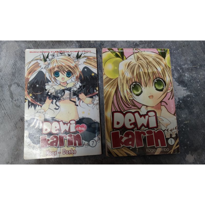 Komik anak remaja Dewi Karin 1 dan 7