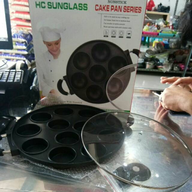 00511 - SUGO cake pan pukis SERIES / cetakan takoyaki / cetakan apam / cetakan pancake / cetakan kue