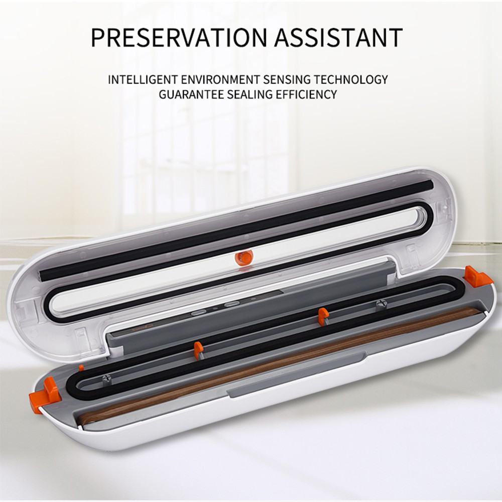 Vacuum Makanan sealer Portable Tetap segar Food Vacuum sealer elektrik Mesin Vakum Makanan 220V 80W