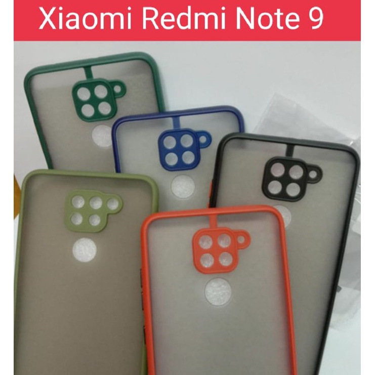 Case Aero My Choice readmi note 9 Silikon Casing Selicon Dove Pelindung Camera