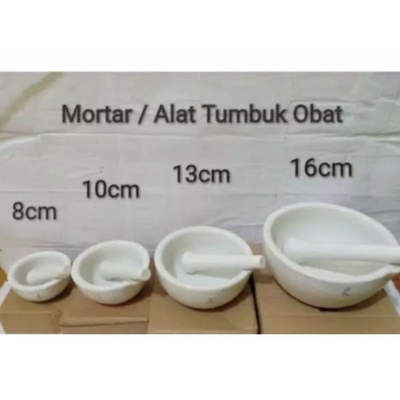 Mortir Penumbuk Obat 10cm mortal 10cm