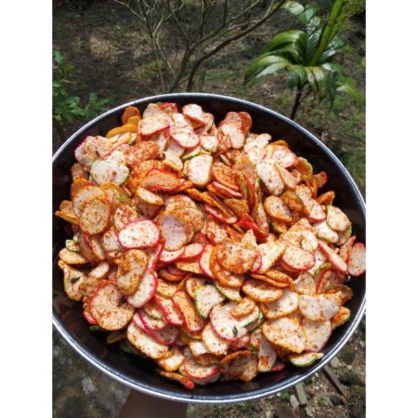 

seblak kering pedas