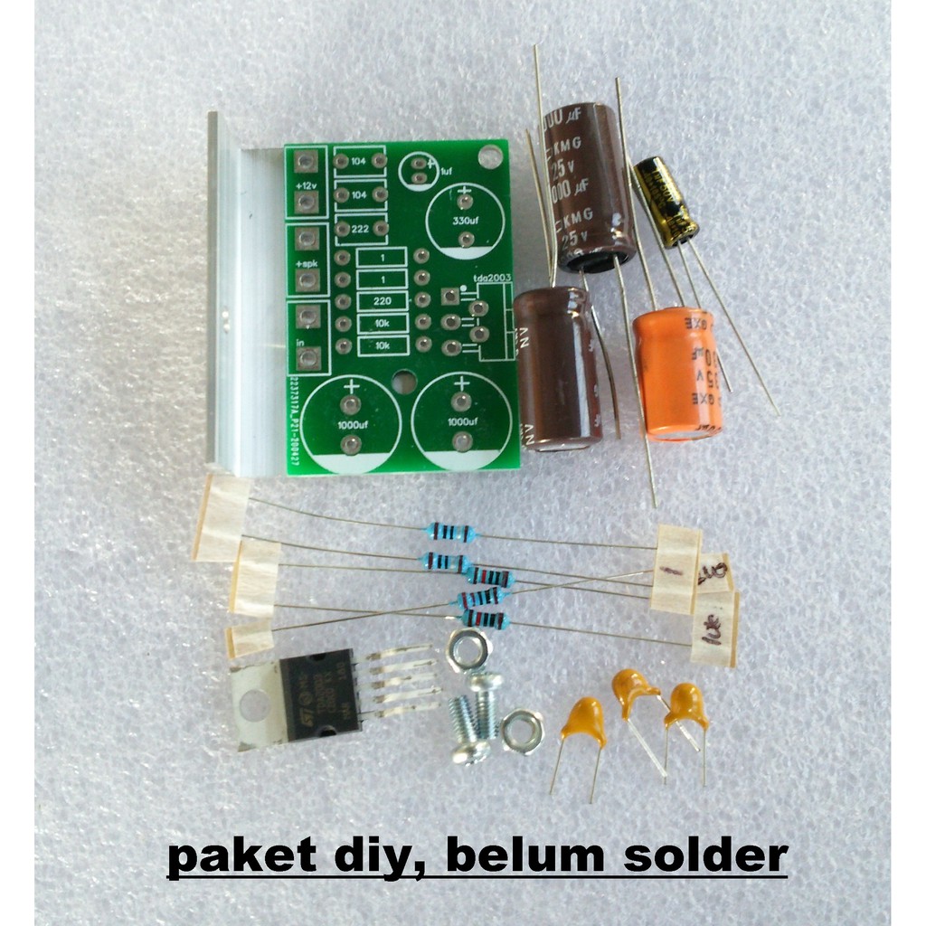 DIY Mono TDA2003 Amplifier