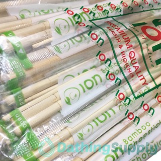 Sumpit Bambu sumpit kayu super merk ION isi 40 pasang Sumpit Bambu sumpit kayu super merk ION isi 40 pasang