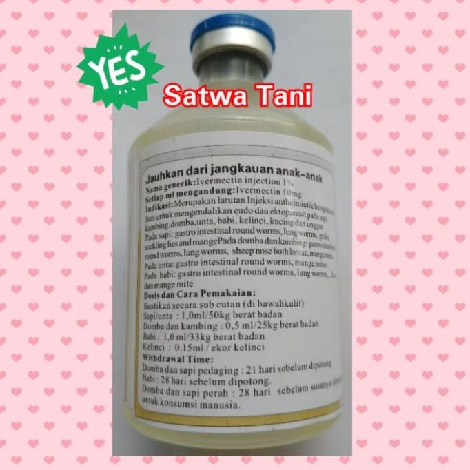 Best Produk] Centre-Ivermec (Intermectin 100 Ml, Obat Gudig Dan Cacing Pencernaan)