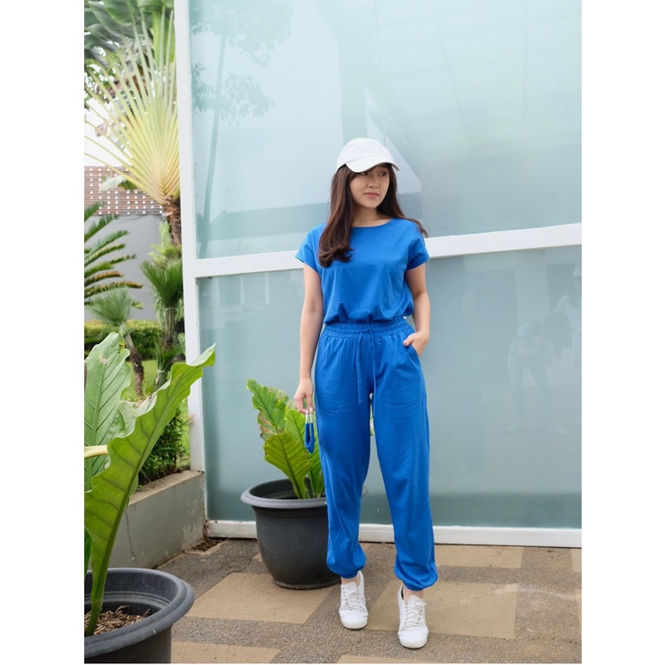 Kadaka S-0130 Set Jogger Pants with Top Comfy &amp; Sporty