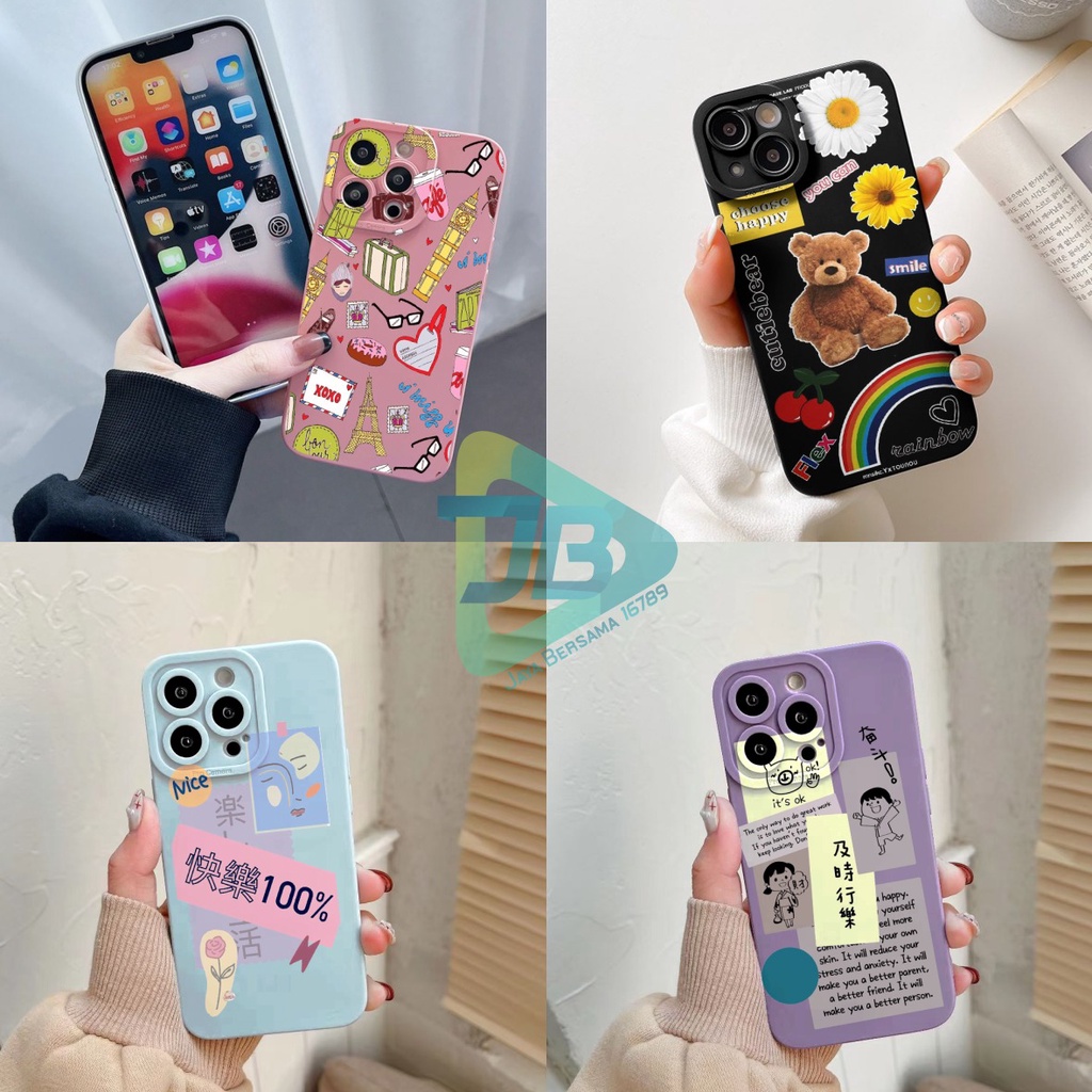 SOFTCASE PROCAMERA CUSTOM FLEX CUTIE OPPO VIVO SAMSUNG REALME XIAOMI IPHONE INFINIX FOR ALL TYPE JB5899