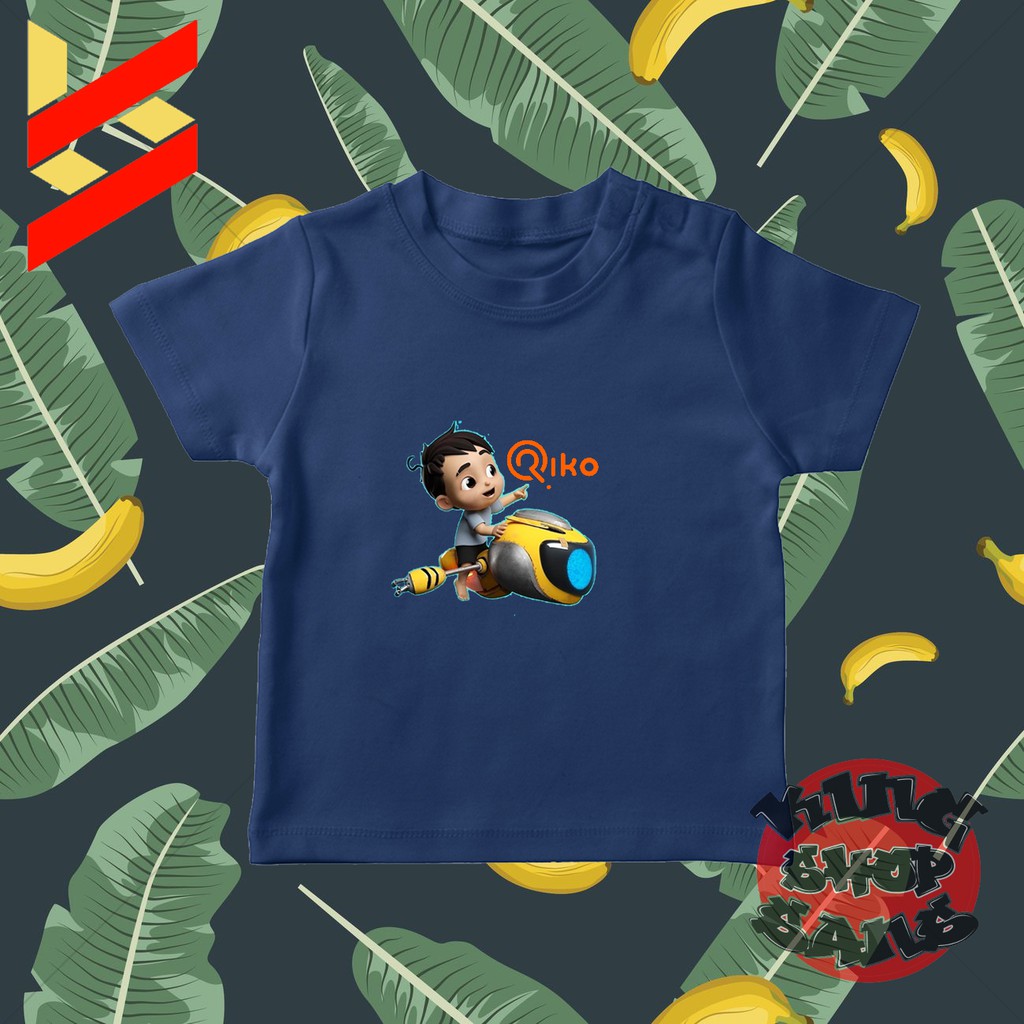 kaos anak baju anak laki laki/ perempuan riko