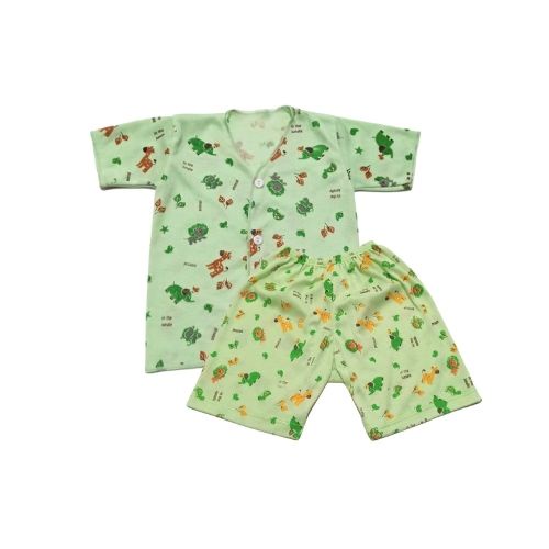 [3 pcs] Baju Atasan Bayi Motif Model Tangan Pendek