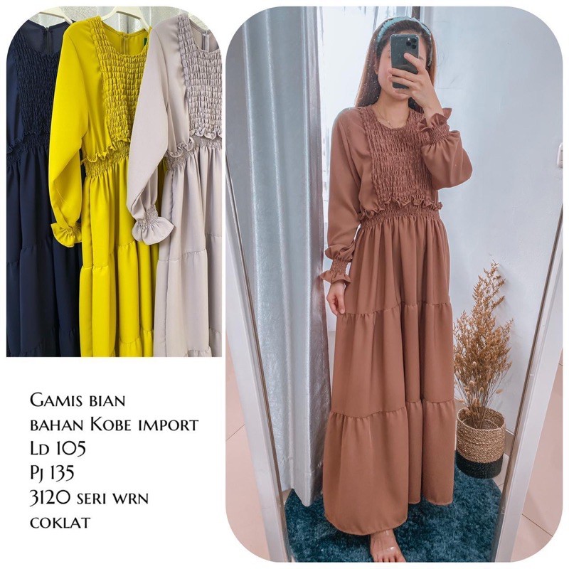 Gamis wudhu friendly 3120