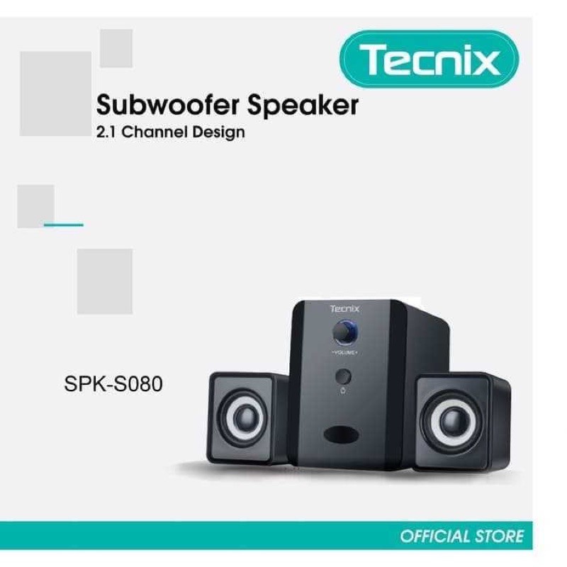 Tecnix SPK-S080 - Speaker Subwoofer