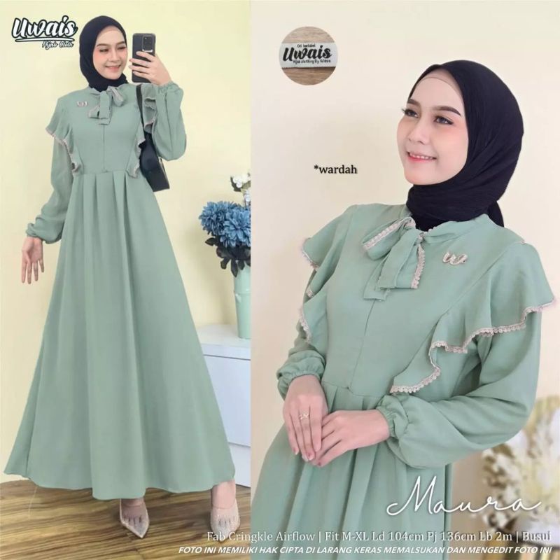 TERMURAH MAURA DRESS AIRFLOW // LARASATI GAMIS