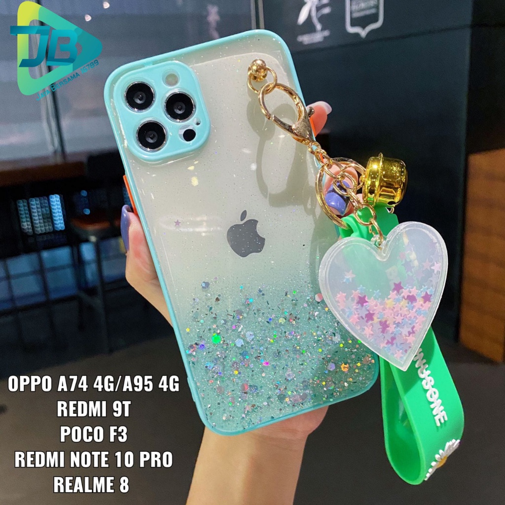 Y014 SOFTCASE FUZE GLITTER PELINDUNG KAMERA XIAOMI REDMI 9T NOTE 10 PRO POCOPHONE F3 JB5536