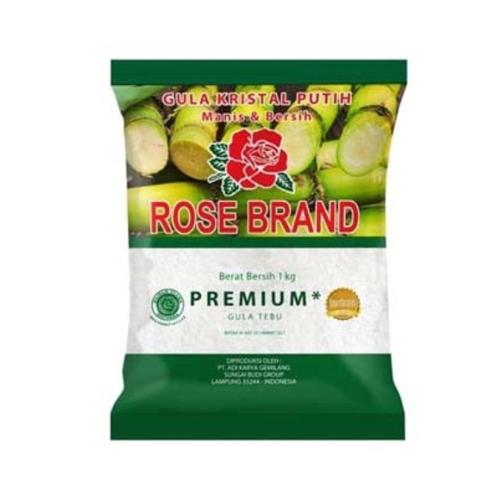 

Rose Brand Gula Pasir Premium 1 Kg