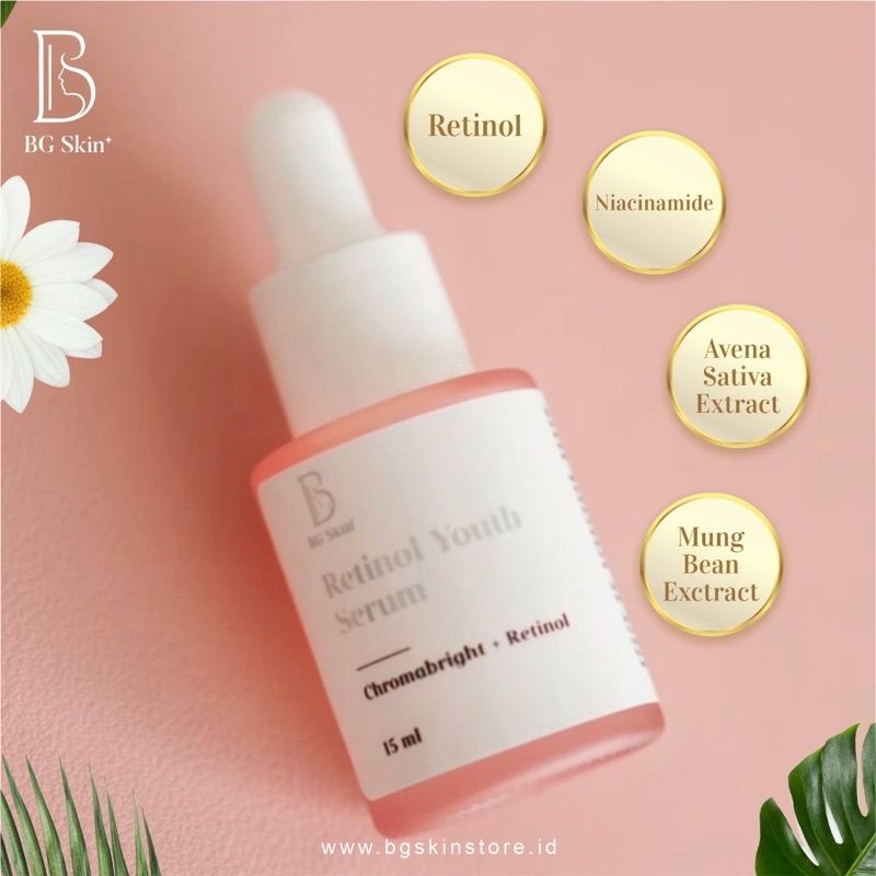 bgskinbukittinggi- Serum youth retinol BG SKINCARE BEAUTY GLOW