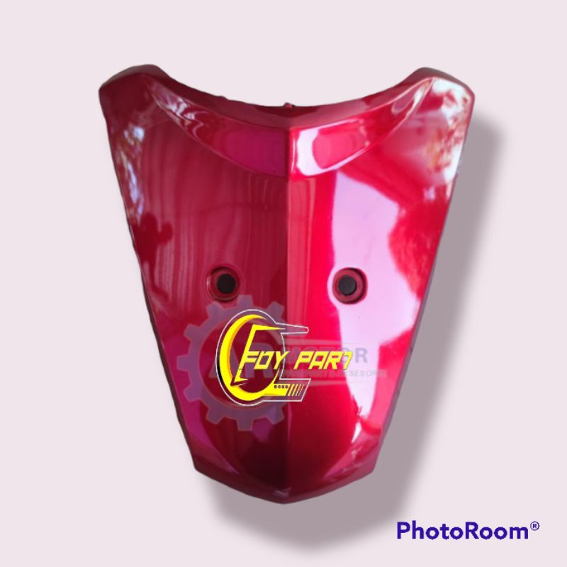 Dasi atau tameng Supra x 125 merah maroon