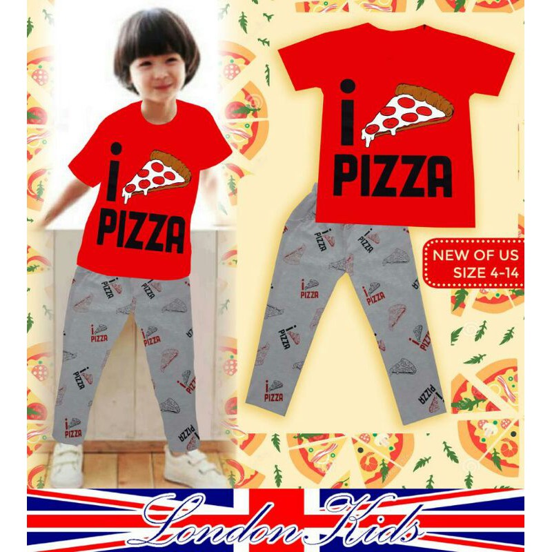 setelan baju anak cowok celana panjang london kids