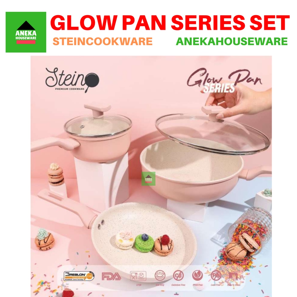 Glow Pan Series Frypan Wok Pan Sauce Pan Stein Cookware
