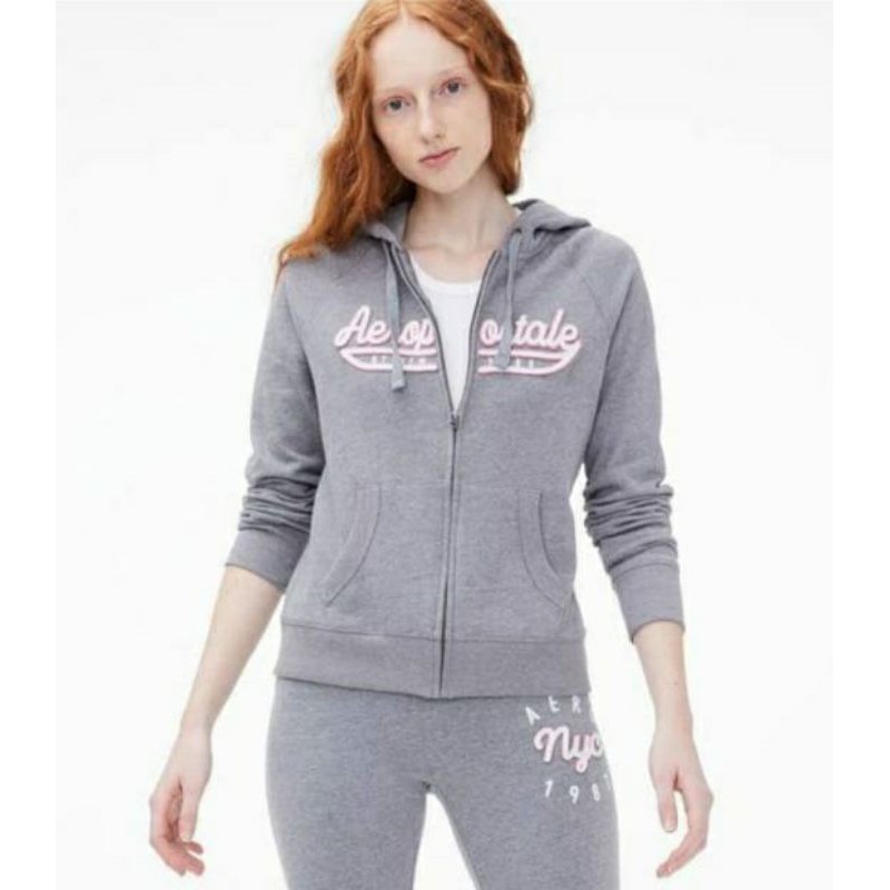 AEROPOSTALE SCRIPT FULLZIP HOODIE-ORIGINAL