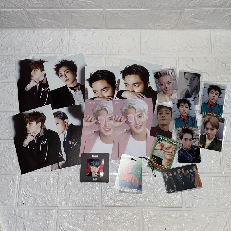 15 ITEM TAKE ALL ONLY EXO PHOTOCARD ALBUM OFFICIAL XIUMIN LAY SUHO BAEKHYUN SEHUN CHANYEOL CHEN KAI 