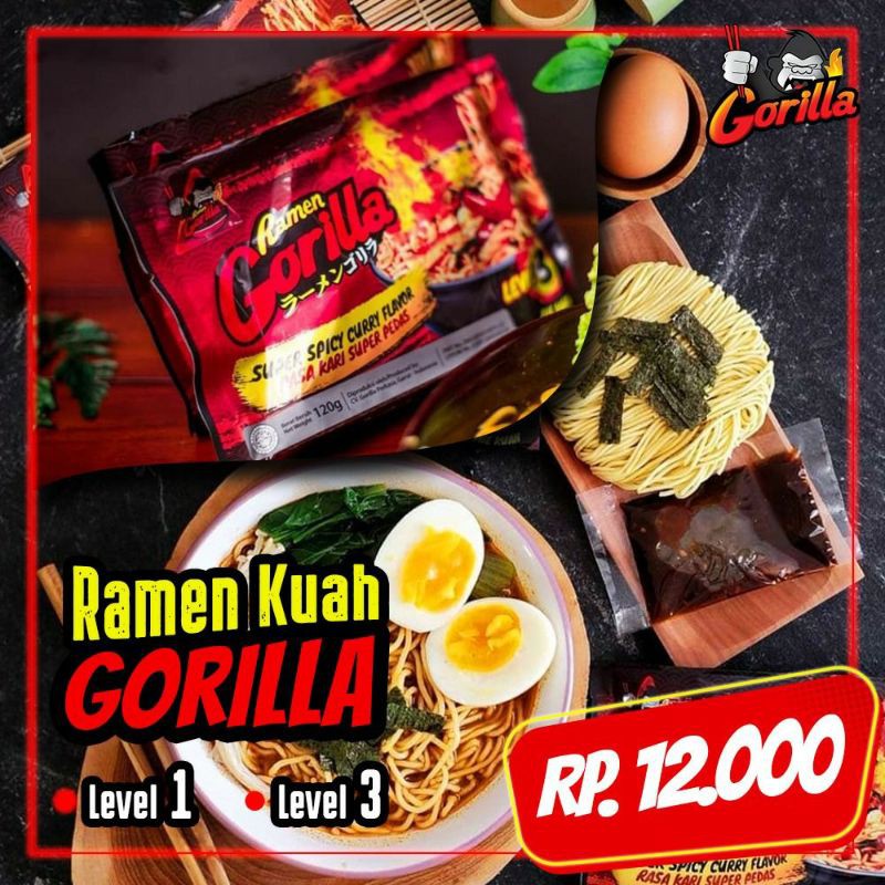 

Ramen Kuah Gorilla