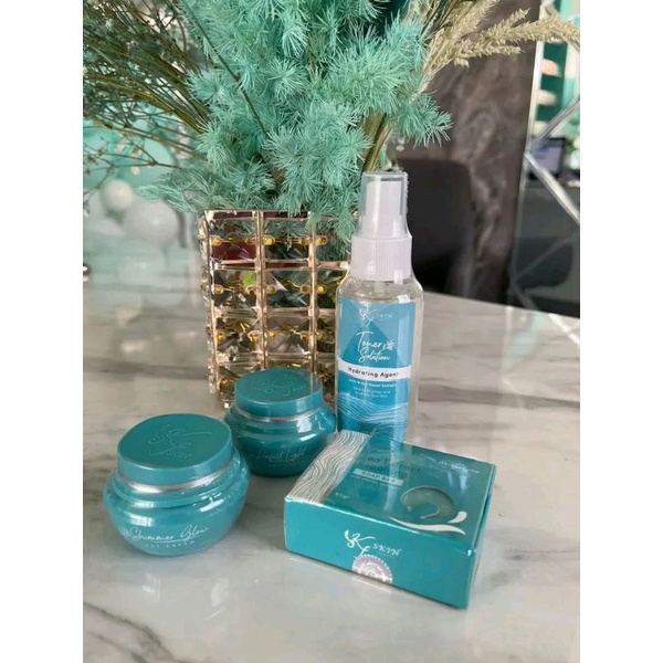 Kf skin shimmer glow /kf skin original bpom