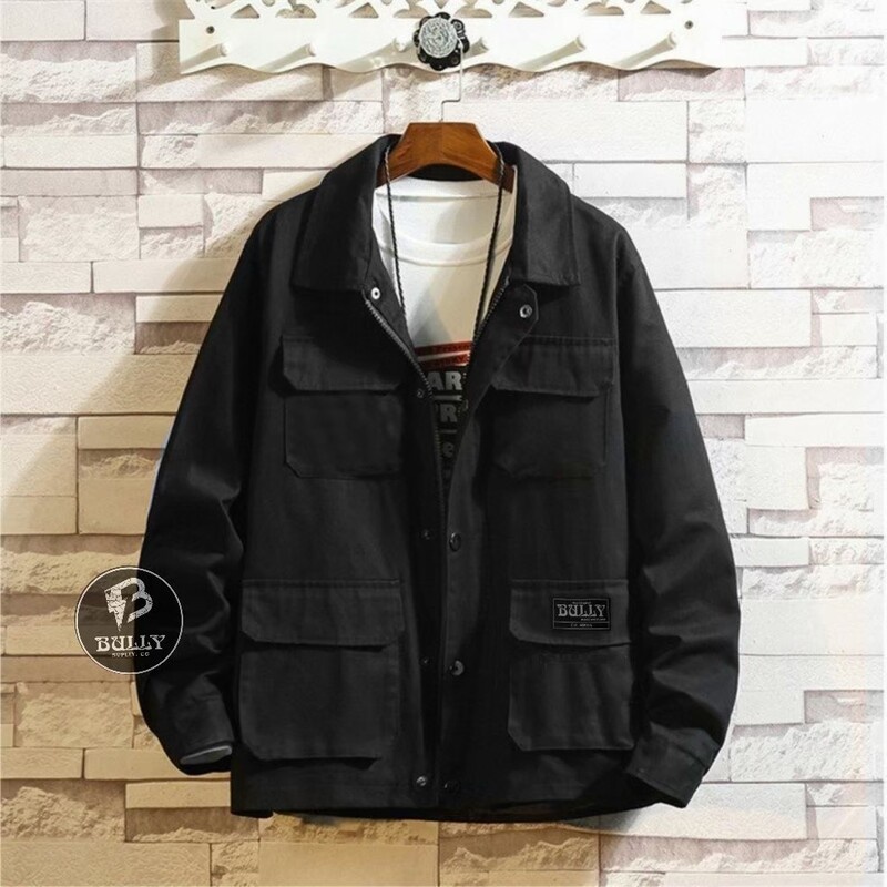 shopwalking.90 - SEMI PARKA JACKET BASIC L XL JAKET PRIA ORIGINAL ATASAN PRIA KEREN BOMBER PARKA JAK