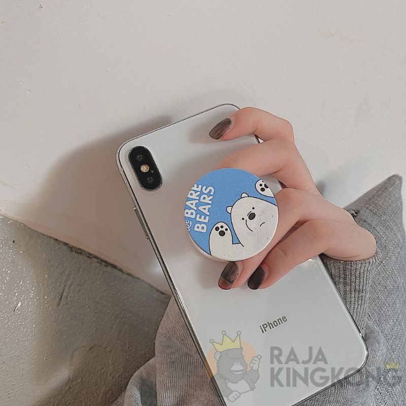 Pop Socket for Back Handphone 3D Cartoon Random