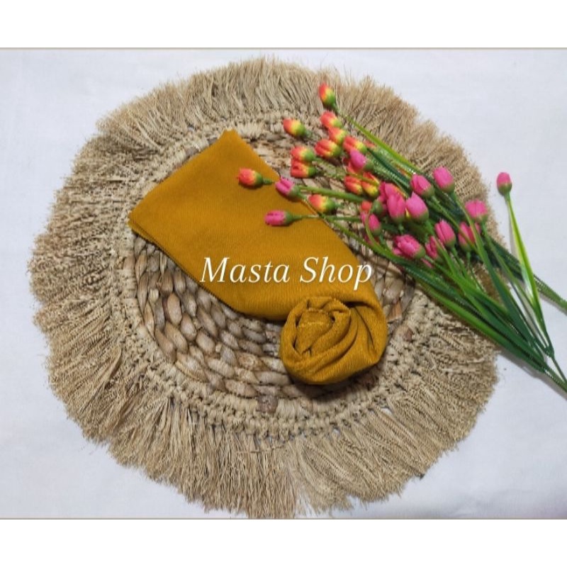 BELLA SQUARE / JILBAB SEGIEMPAT-mustard
