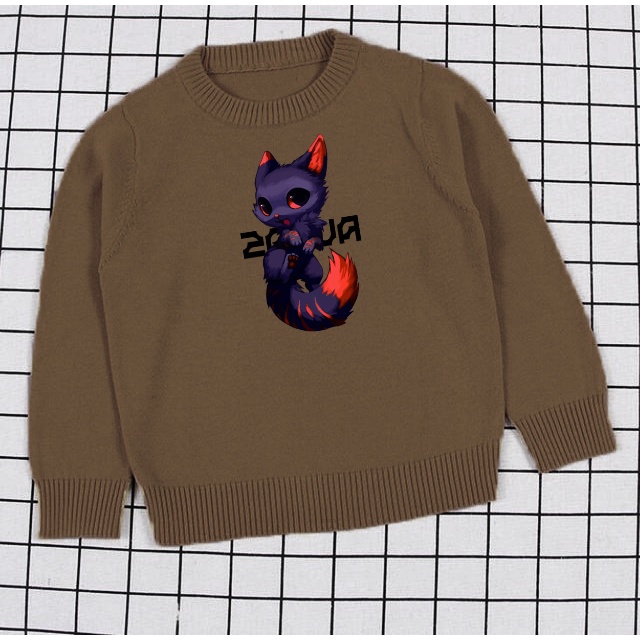 Crewneck anak Zorua Sweater anak size M-XXL