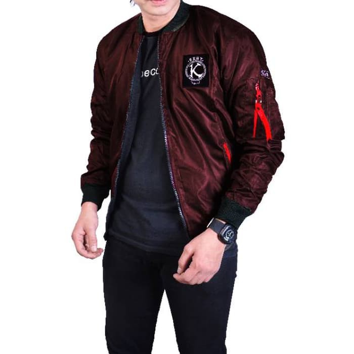 Jaket Pria Cowok Terkini Bomber Pilot KENT 2in1 ma FASHION DISTRO COWOK CEWEK GAYA TERBARU ABG R8N2