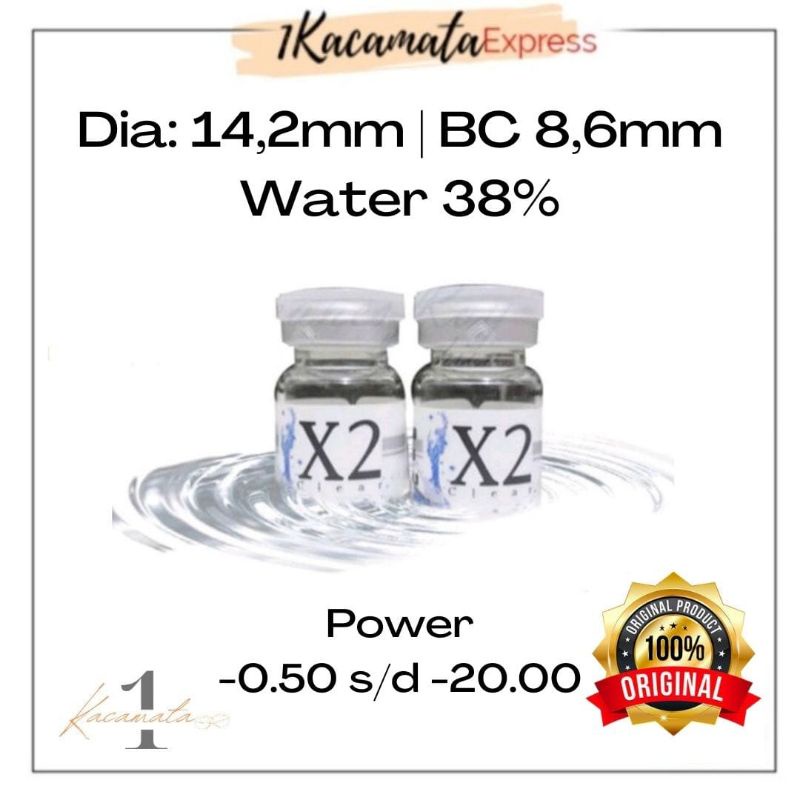 SOFTLENS X2 CLEAR TAHUNAN