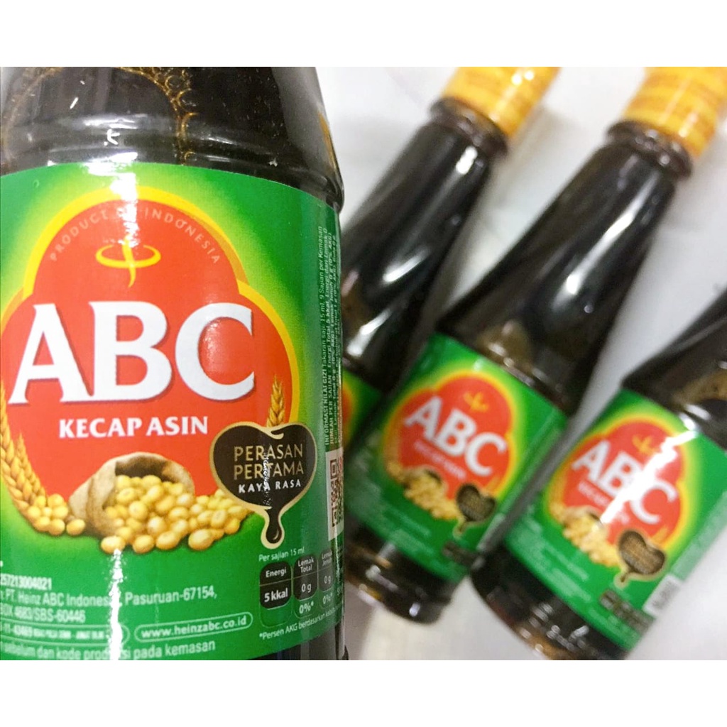 Kecap Asin ABC Kecap Asin - Kemasan Botol 133 ml