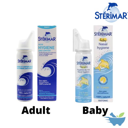 Sterimar Nose Nasal Hygiene Baby Anak Bayi Adult Dewasa exp 2025